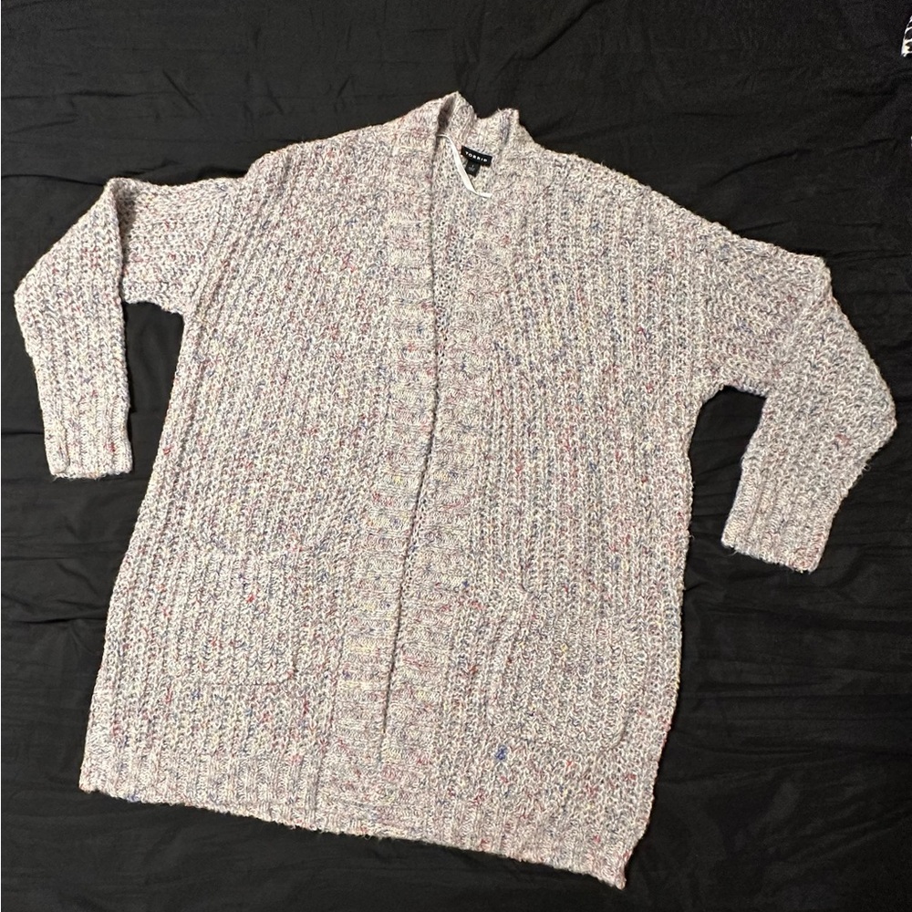 Multicolor Knit Women's Duster Sweater from Torrid